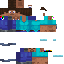 Minecraft skin texture, 64x64 pixels