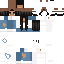 Minecraft skin texture, 64x64 pixels