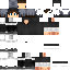 Minecraft skin texture, 64x64 pixels