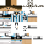 Minecraft skin texture, 64x64 pixels