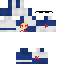 Minecraft skin texture, 64x64 pixels