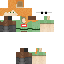 Minecraft skin texture, 64x64 pixels
