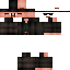 Minecraft skin texture, 64x64 pixels