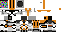 Minecraft skin texture, 64x32 legacy pixels