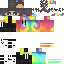 Minecraft skin texture, 64x64 pixels