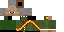 Minecraft skin texture, 64x32 legacy pixels