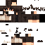 Minecraft skin texture, 64x64 pixels