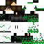 Minecraft skin texture, 64x64 pixels