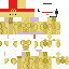 Minecraft skin texture, 64x64 pixels