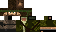 Minecraft skin texture, 64x32 legacy pixels