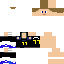 Minecraft skin texture, 64x64 pixels