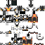 Minecraft skin texture, 64x64 pixels