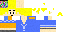 Minecraft skin texture, 64x32 legacy pixels