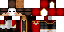 Minecraft skin texture, 64x32 legacy pixels