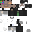Minecraft skin texture, 64x64 pixels