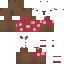 Minecraft skin texture, 64x64 pixels
