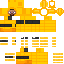 Minecraft skin texture, 64x64 pixels