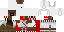 Minecraft skin texture, 64x32 legacy pixels