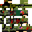 Minecraft skin texture, 64x64 pixels