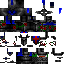 Minecraft skin texture, 64x64 pixels