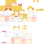 Minecraft skin texture, 64x64 pixels