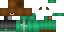 Minecraft skin texture, 64x32 legacy pixels