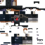 Minecraft skin texture, 64x64 pixels