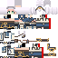 Minecraft skin texture, 64x64 pixels