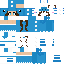 Minecraft skin texture, 64x64 pixels