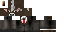 Minecraft skin texture, 64x32 legacy pixels