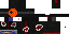 Minecraft skin texture, 64x32 legacy pixels