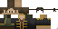 Minecraft skin texture, 64x32 legacy pixels