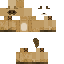Minecraft skin texture, 64x64 pixels