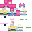 Minecraft skin texture, 64x64 pixels