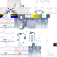 Minecraft skin texture, 64x64 pixels