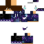 Minecraft skin texture, 64x64 pixels