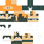 Minecraft skin texture, 64x64 pixels
