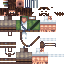 Minecraft skin texture, 64x64 pixels