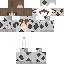 Minecraft skin texture, 64x64 pixels