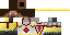 Minecraft skin texture, 64x32 legacy pixels