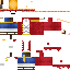 Minecraft skin texture, 64x64 pixels