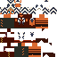 Minecraft skin texture, 64x64 pixels