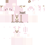 Pink Minecraft skin texture, 64x64 pixels