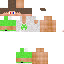 Minecraft skin texture, 64x64 pixels