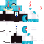 Minecraft skin texture, 64x64 pixels
