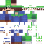 Minecraft skin texture, 64x64 pixels