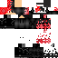 Minecraft skin texture, 64x64 pixels