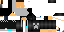 Minecraft skin texture, 64x32 legacy pixels