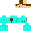 Minecraft skin texture, 64x64 pixels