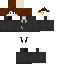 Minecraft skin texture, 64x64 pixels